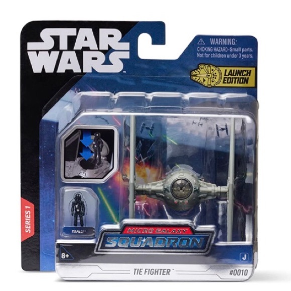 Star Wars Micro Galaxy Squadron TIE Fighter & Ginivex Starfighter - Picture 2 of 7